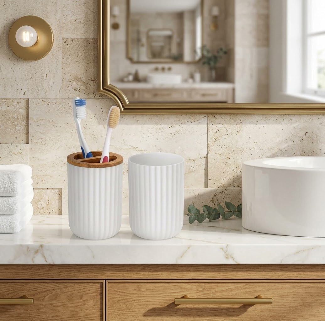 Bathroom Accessories Set, 6 Pieces