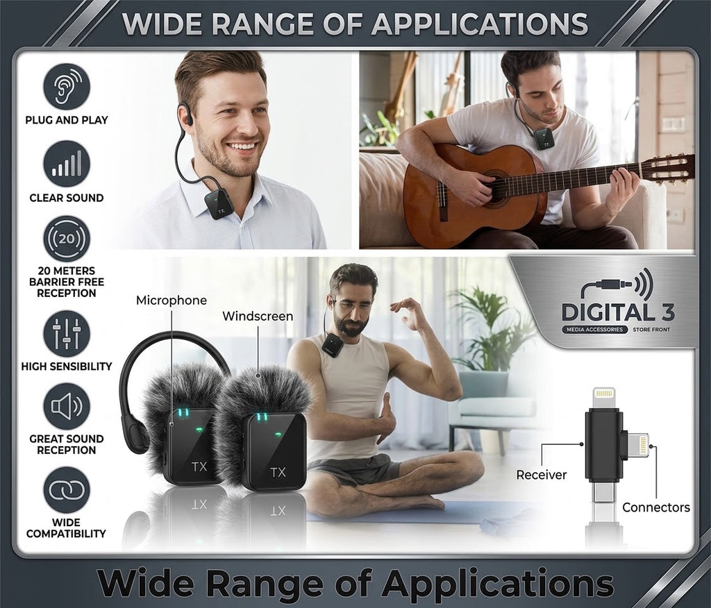 Wireless Lavalier Microphone