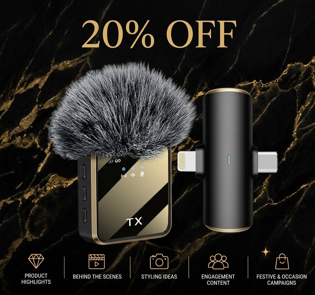 Wireless Lavalier Microphone
