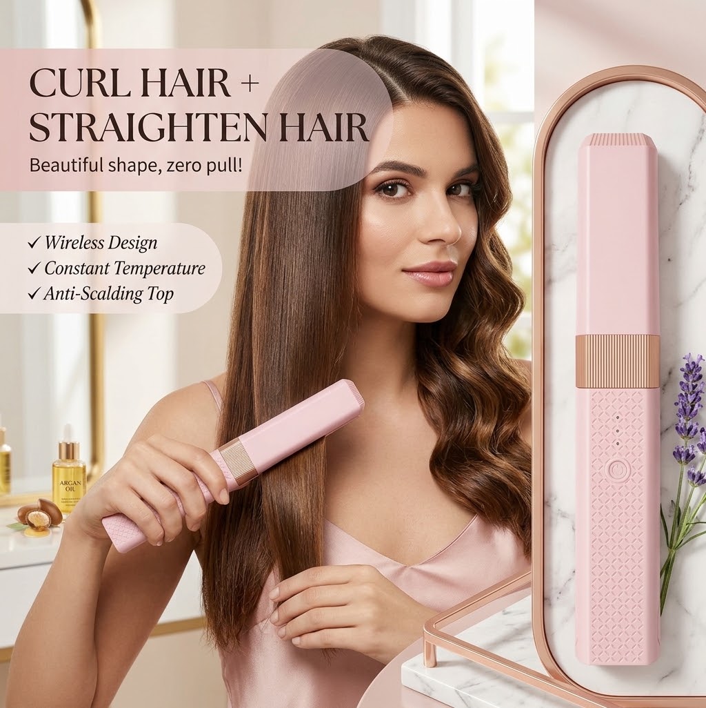 Cordless Hair Straightener