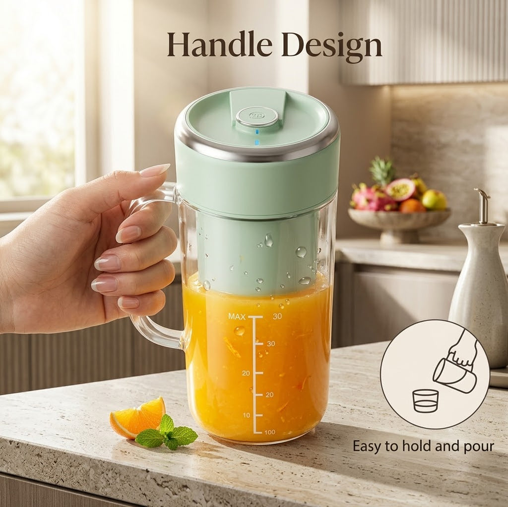 MINI SMOOTHIE BLENDER WITH STRAW